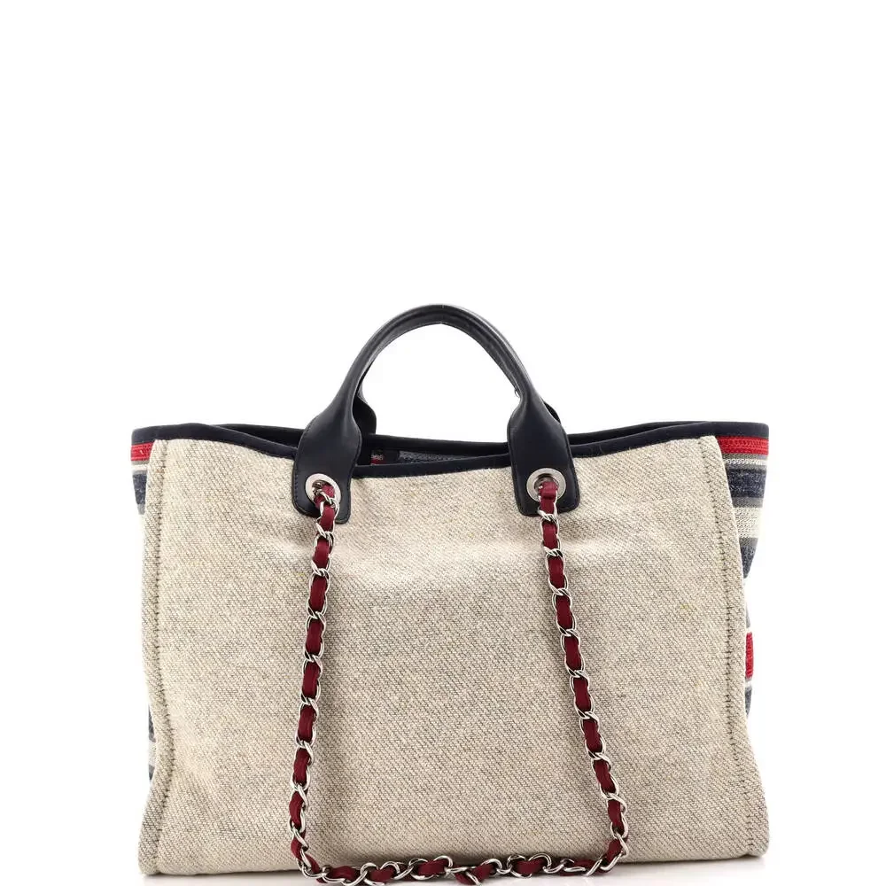 Chanel Deauville Tote Canvas Medium #266257C34B